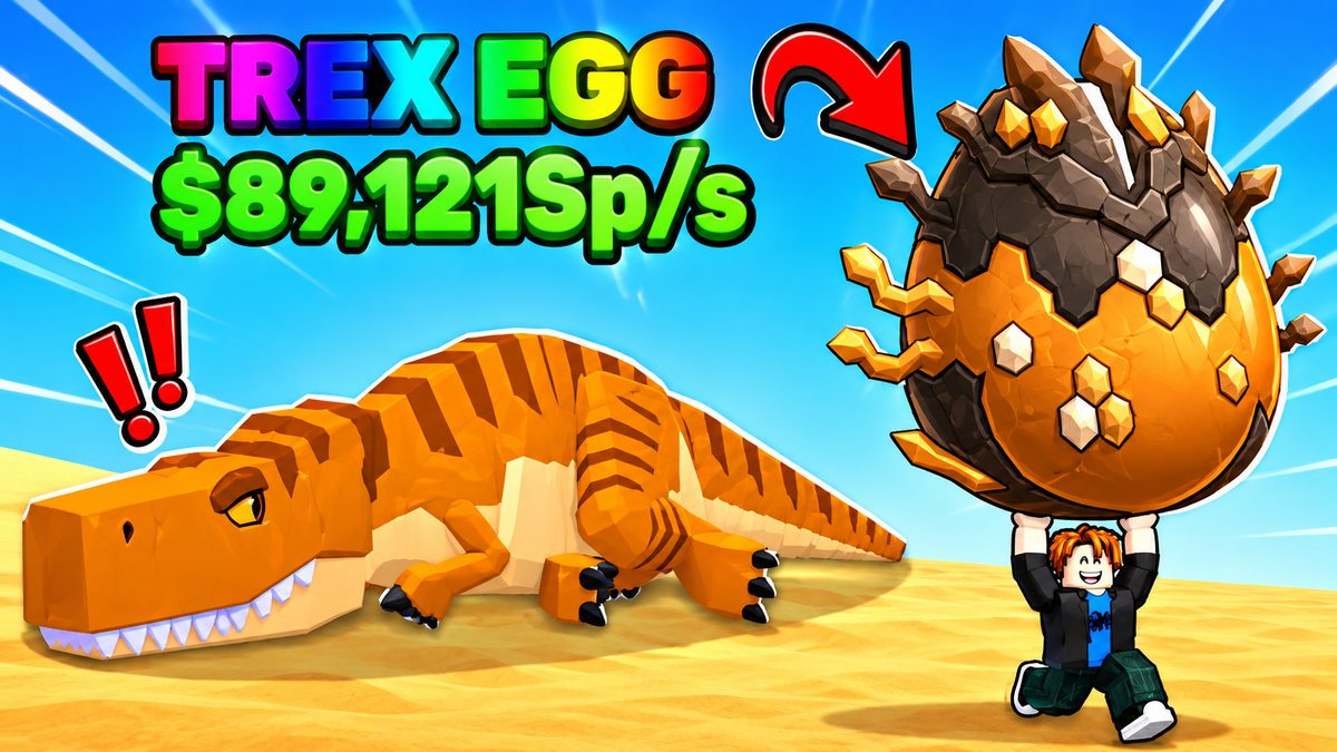 Huevo de T-Rex en Steal an Egg